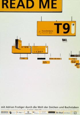 Read me - mit Adrian Frutiger durch die Welt der Zeichen und Buchstaben