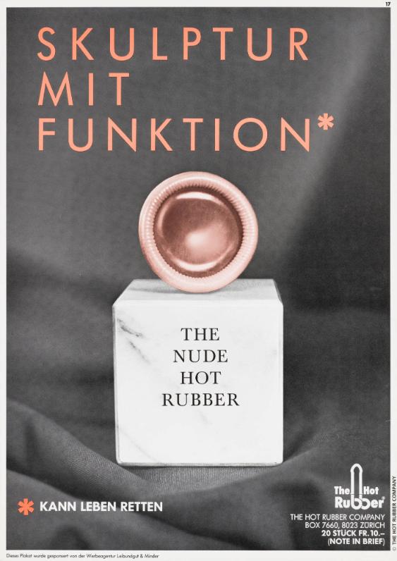 Skulptur mit Funktion - Kann Leben retten - The Hot Rubber