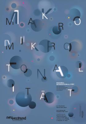 Makro-Mikro Tonalität - Eine Reise durch die mikrotonale Musik mit dem Ensemble neuverBand