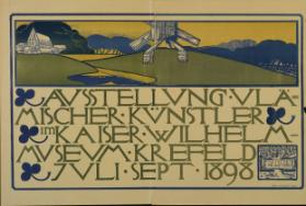 Ausstellung vlämischer Künstler im Kaiser Wilhelm Museum Krefeld - Juli- Sept 1898