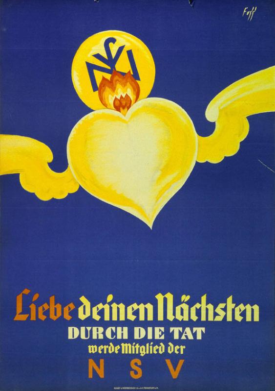 Liebe deinen Nächsten - Durch die Tat - Werde Mitglied der NSV
