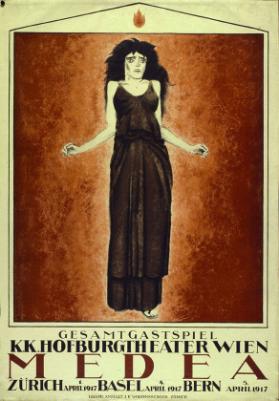 Medea - Gesamtgastspiel - K.K. Hofburgtheater Wien - Zürich - Basel - Bern