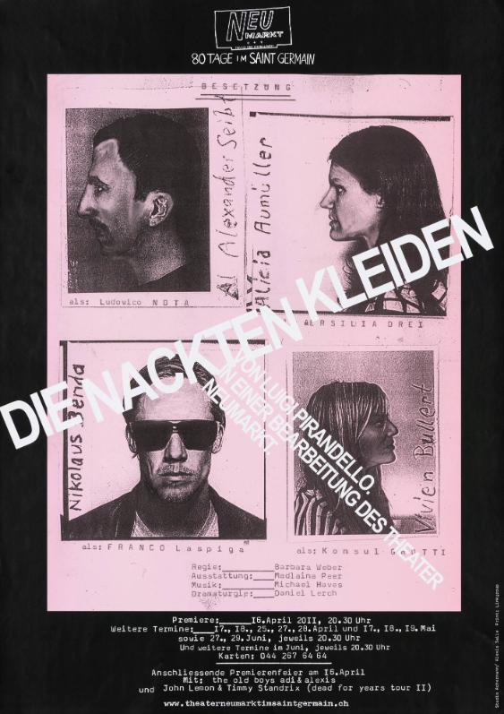 Neumarkt - 80 Tage im Saint Germain - Die Nackten kleiden