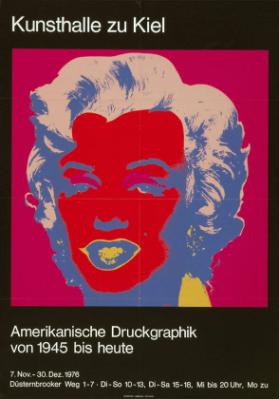 Amerikanische Druckgraphik von 1945 bis heute - Kunsthalle zu Kiel