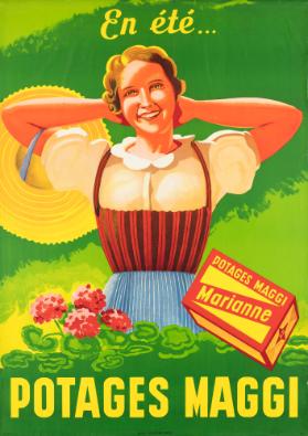 En été... Potages Maggi - Marianne