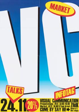 VC - Infotag - Talks - Market - Visual Communication - Presentations - Come By Say Hi - Beers & Hot Dogs