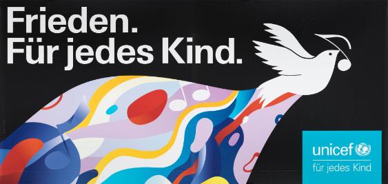 Frieden für jedes Kind. Unicef - für jedes Kind