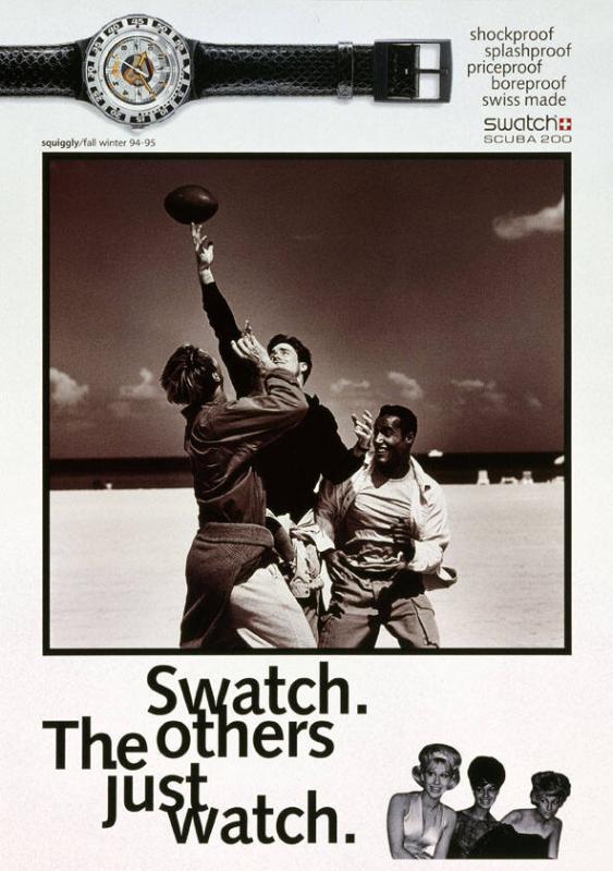 Swatch. The Others Just Watch. Squiggly.