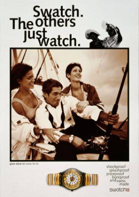 Swatch. The others just watch.  Green shine.