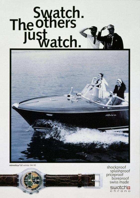 Swatch. The others just watch.  Mimetica