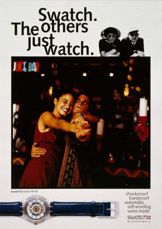 Swatch. The others just watch.  Round