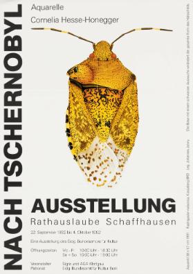 Nach Tschernobyl - Ausstellung - Aquarelle - Cornelia Hesse-Honegger