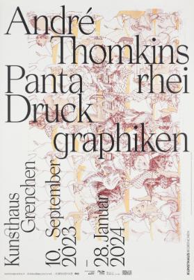 André Thomkins - Pantarhei - Druckgraphiken - Kunsthaus Grenchen