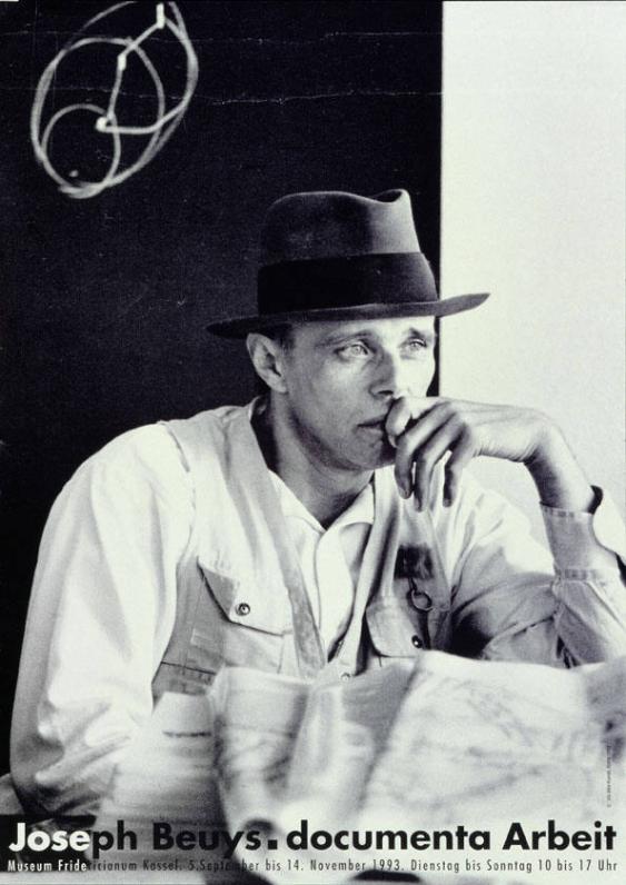 Joseph Beuys. documenta Arbeit - Museum Fridericianum Kassel - 5.September  bis 14.November 1993