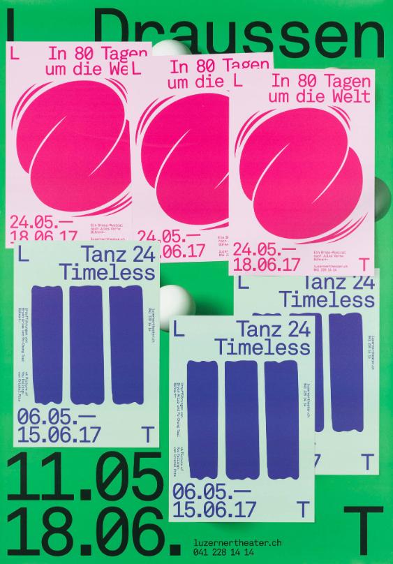 luzernertheater.ch - Draussen - In 80 Tagen um die Welt - Tanz 24 - Timeless