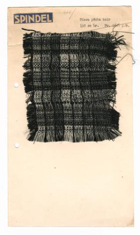 Tissu pêche noir
