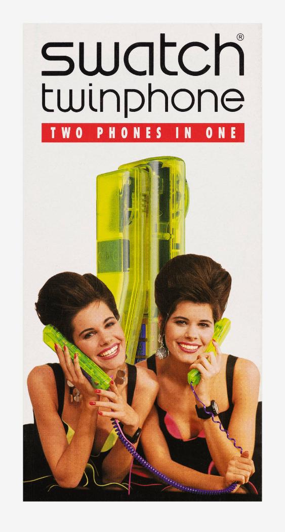 Swatch Twinphone - two phones in one
