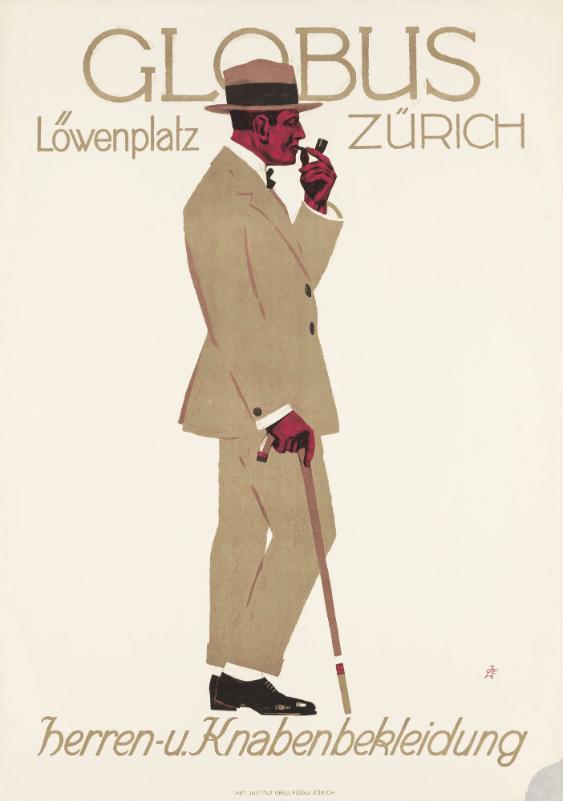 Globus - Löwenplatz Zürich - Herren- u. Knabenbekleidung