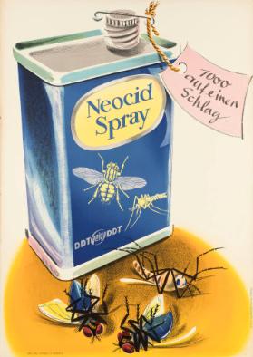 Neocid Spray - DDT Geigy - 1000 auf einen Schlag