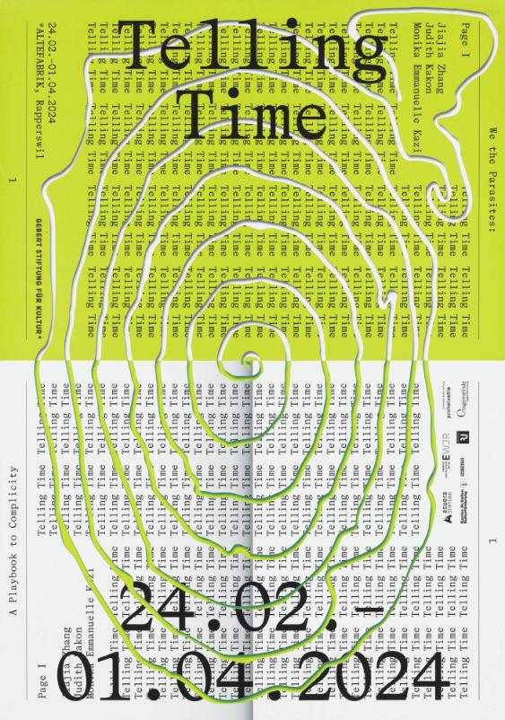 Telling Time - We the Parasites: A Playbook to Complicity 1