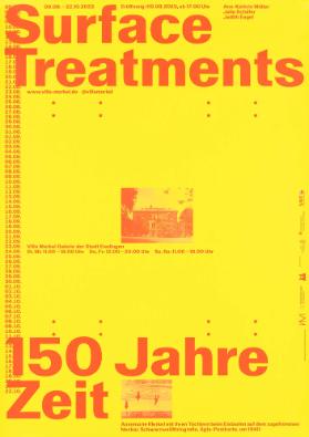 Surface Treatments - 150 Jahre Zeit