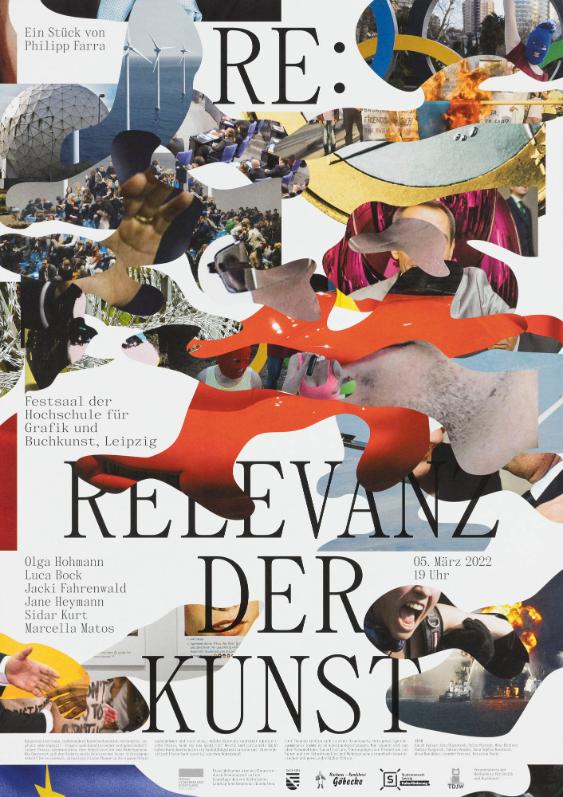 RE: Relevanz der Kunst - Ein Stück von Philipp Farra - Festsaal der Hochschule für Grafik und Buchdruck, Leipzig