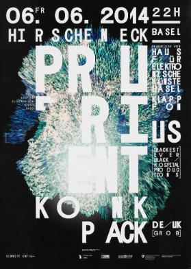 Prurient - Konk Pack - Haus für Elektronische Künste Basel