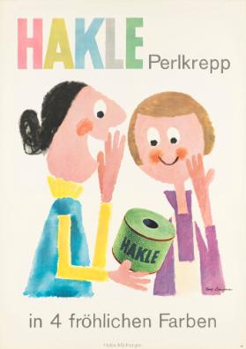 Hakle Perlkrepp - In 4 fröhlichen Farben