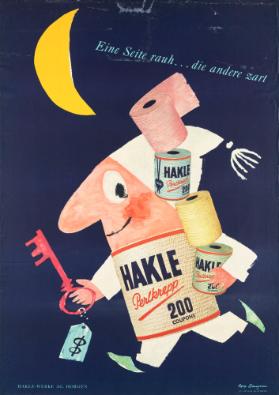 Eine Seite rauh...die andere zart - Hakle Perlkrepp