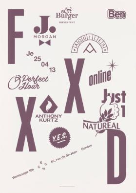 G&T Burger présentent - J. Morgan - Ben - Aquiles A - Perfect Hour - FXXD - Anthony Kurtz - Just 1 Natureal - Y.E.S