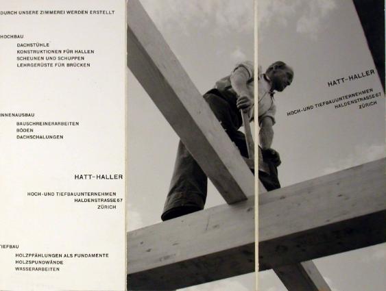 Hat-Haller Firmenprospekt