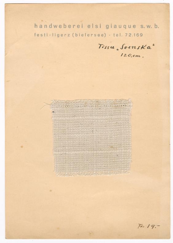Tissu Soenska
