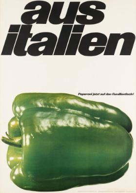 Aus Italien - Peperoni jetzt auf den Familientisch!