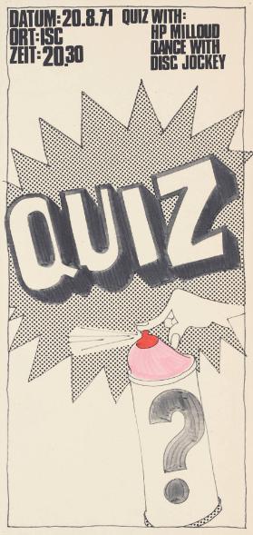 Quiz - Quiz With: HP Milloud - Dance With Disc Jockey