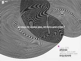 Si vous ne venez pas, on fera une crise! Saison 14/ 15 - Athénée Théâtre Louis Jouvet