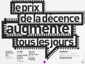 Le prix de la décence augmente tous les jours - Amadigi - Haendel - Sei personaggi in cera d'autore - Luigi Pirandello - Vous qui savez ce qu'est l'amour - Mozart - Les lundis musicaux - Athénée Théâtre Louis Jouvet