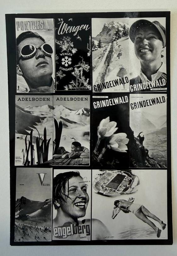 Objekte aus der Ausstellung "Die Schweiz als Reiseland" von 1942