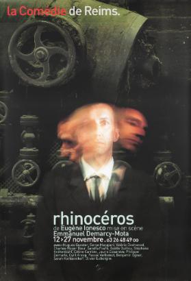 Rhinocéros - De Eugène Ionesco - Mise en scène Emmanuel Demarcy-Mota - La Comédie de Reims