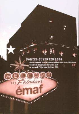 Portes ouvertes 2006 - école de multimédia et d'art de fribourg, rte wilhelm-kaiser 13 , CH-1705 fribourg - Welcome to fabulous émaf