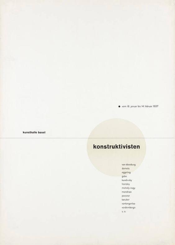 Kunsthalle Basel - Konstruktivisten