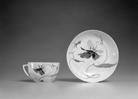 Frühstücksservice: Untertasse