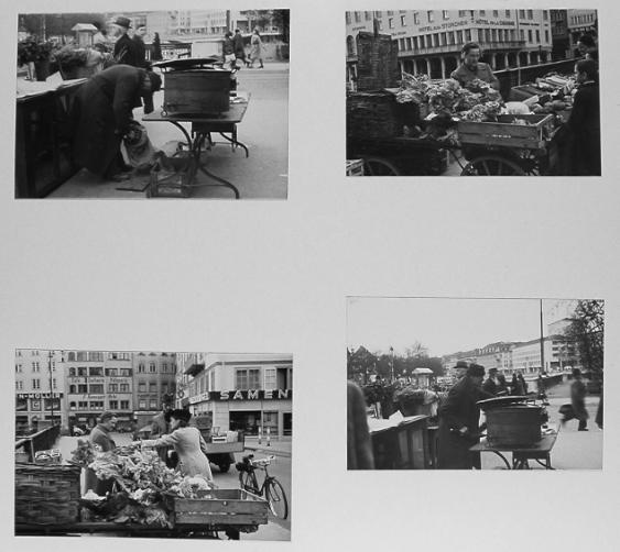 Markt auf der Gemüsebrücke in Zürich