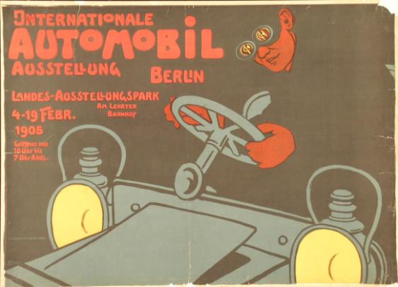 Internationale Automobil Ausstellung Berlin - Landes-Ausstellungspark am Lehrter Bahnhof