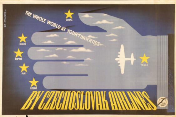 The Whole World at Your Fingertips – by Czechoslovak Airlines