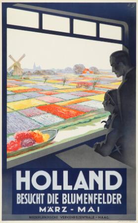 Holland - Besucht die Blumenfelder - März - Mai