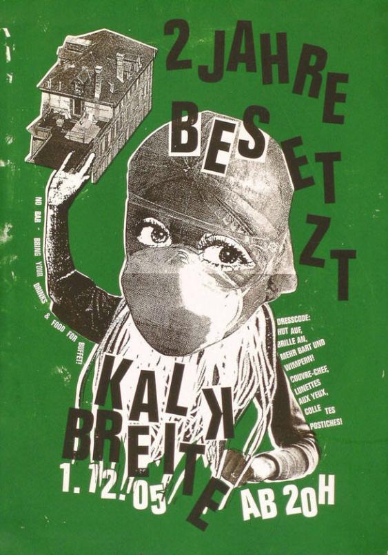 2 Jahre besetzt - Kalkbreite - 1.12.05