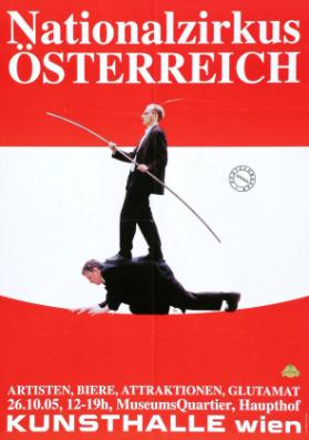 Nationalzirkus Österreich - Julius Deutschbauer - Gerhard Spring - Artisten, Biere, Attraktionen, Glutamat