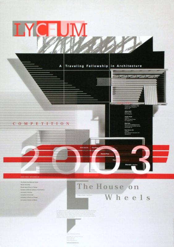 Lyceum 2003 - A Travelling Fellowship in Architecture - The House on Wheels