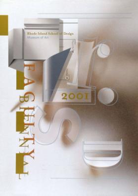 Rhode Island School of Design RISD - Museum of Art - Faculty Biennal 2001