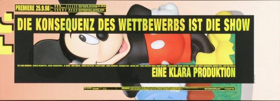 Die Konsequenz des Wettbewerbs ist die Show - Eine Klara Produktion